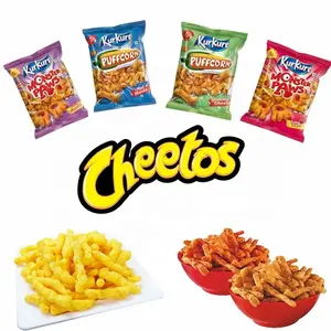 Industry Machinery Automatic Fully Automatic Cheetos Making Machine Kurkure Extruder Nik Naks Making Machine