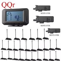 Heavy Duty Truck Bus TPMS Sensor Interne 433.92MHz Surveillance en temps réel 6-26 Pneus Système de pression des pneus numérique