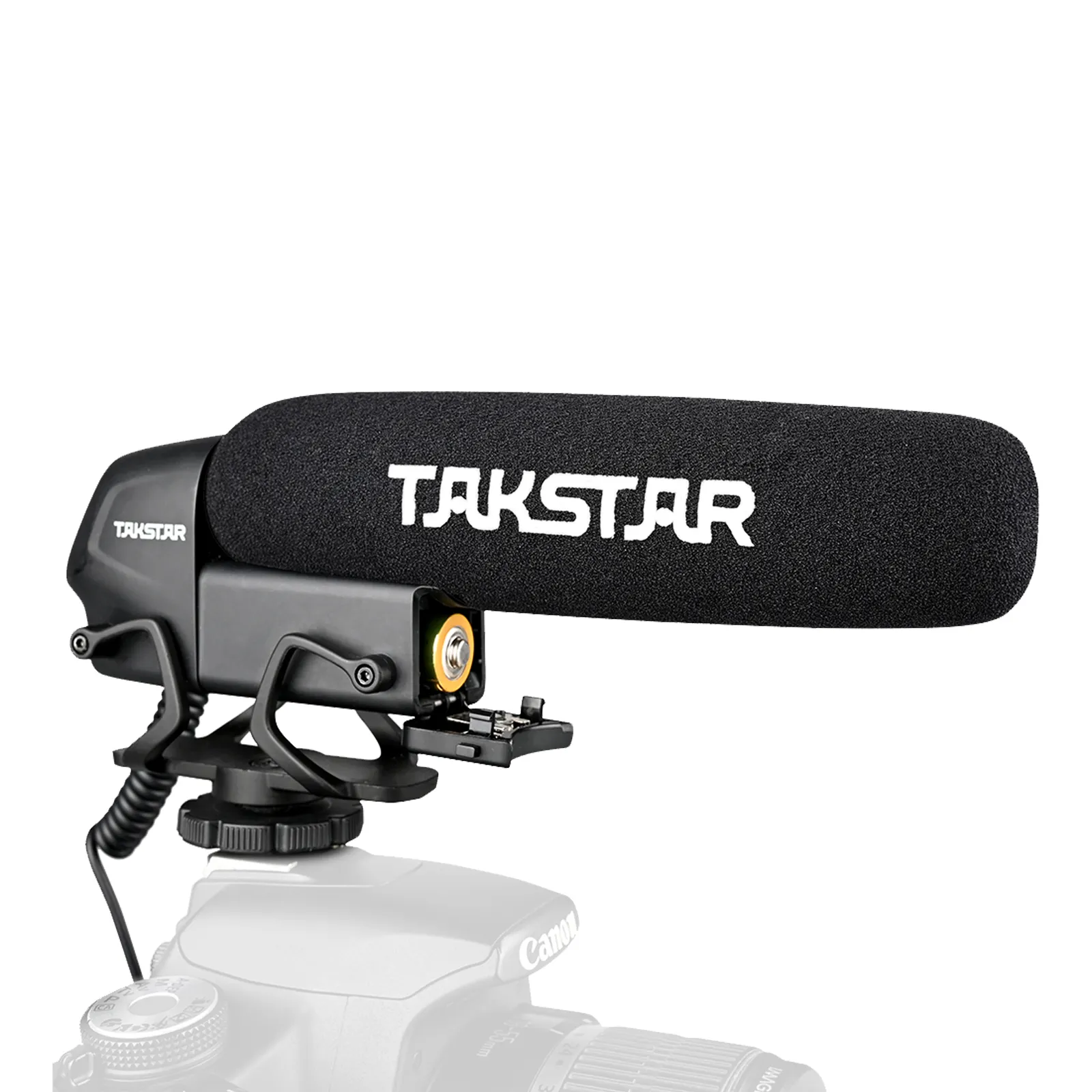 TAKSTAR SGC-600 Shotgun Microphone Camera Microphone Video Mic for iPhone, Android Phone, Canon/Nikon/Sony Camera&Camcorder