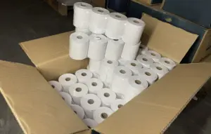 Produsen kertas kasir 57mm 80mm gulungan kertas termal untuk pencetak