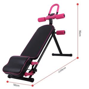 NOUVEAU Design <span class=keywords><strong>Banc</strong></span> de musculation <span class=keywords><strong>Banc</strong></span> abdominal en métal réglable pour l'exercice à domicile - Product Image 3