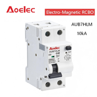 Disjoncteur différentiel électromagnétique (RCBO) 10kA 2P CN AUB7HLM
