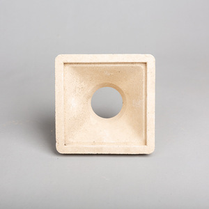 Base de Filtro de Cerámica de Alúmina, Gran Diámetro, Resistente a Altas Temperaturas, Refractaria, 1580-1770C, Forma Tubular - Product Image 3