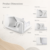 Trancheuse Électrique Pliable 150W Gain de Place pour Cuisines Domestiques – Fournisseur pour Acheteurs OEM, Distributeurs et Chaînes de Magasins de Détail