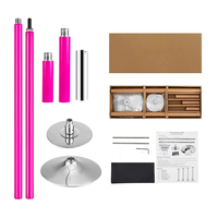 Nouveau Fitness Gym Silicone Anti-dérapant Grip Protection Gymnastique Formateur Stripper Pole Danse Bâtons Kit pour Home Gym Party Club