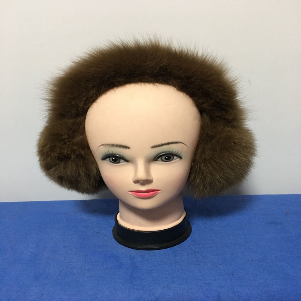 Женские зимние наушники, зимние женские меховые наушники