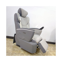 Asientos VIP de Lujo Modificados para Toyota Hiace, Material Nappa, Ángulo Ajustable, Diseño de Sofá Cama de Lujo, Estilo Avión, Alta Calidad y Popularidad