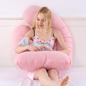 Almohada de embarazo para dormir de lado, <span class=keywords><strong>maternidad</strong></span>, soporte del vientre, doble cuña, para madres embarazadas - Product Image 3