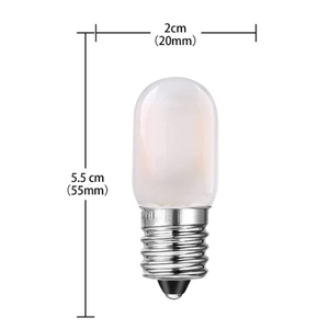 Corps en verre laiteux ou clair petite taille e12 e14 base 4 watts AC120v AC230v led <span class=keywords><strong>ampoule</strong></span> à <span class=keywords><strong>filament</strong></span> - Product Image 5