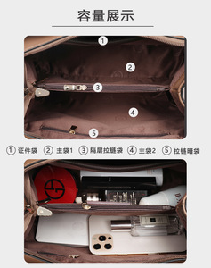 Hot Sale Guangzhou Wholesale PU Fashion Trends Ladies Handbag Luxury Design Women Bags Plush Bag - Product Image 4