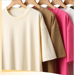 Women's T Shirts Crop <b>Top</b> Best Sale <b>High</b> Quality Crop <b>Tops</b> Tee Embroidered Screen Printing DTG Printed Oversized T-shirts - Product Image 3