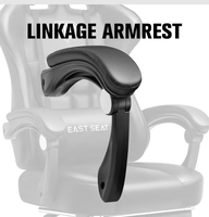 Chaises de bureau ergonomiques en cuir au design moderne, base en acier inoxydable, rotation à 360°, pour le gaming, livraison directe d'usine