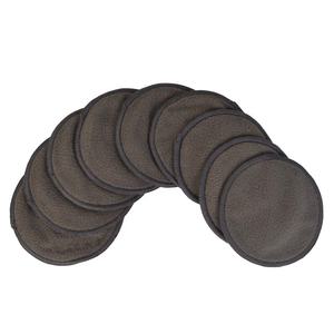 Tampons de maquillage au charbon de bambou, 3.15 pouces, lingettes rondes, zéro déchet, pour le nettoyage, douces et réutilisables, produit pour femmes, meilleure vente d'usine - Product Image 3