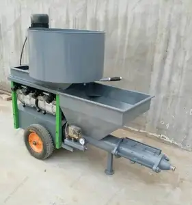 砂浆喷涂机自动粉刷腻子石膏壁式螺杆泵，用于喷涂和输送砂浆