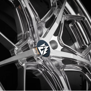 Rines Forjados Plateados de Alto Brillo Estilo JDM VIP de 19 y 20 Pulgadas, Diseño de 2 Piezas con Remaches para <span class=keywords><strong>Nissan</strong></span> <span class=keywords><strong>GTR</strong></span> Supra - Product Image 5