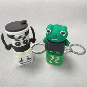 Juguete Antiestrés de Madera con Forma de Hombre, con Luz LED y Sonido, Botón de Presión, Llavero Clicker, Venta <span class=keywords><strong>al</strong></span> por Mayor de Fábrica - Product Image 5