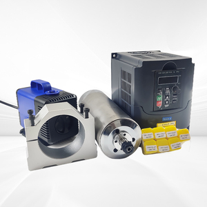 Cao-tần Số tốc độ cao hơn 1.5KW làm mát bằng nước CNC trục chính 24000rpm ER11 trục chính Bộ dụng cụ - Product Image 4