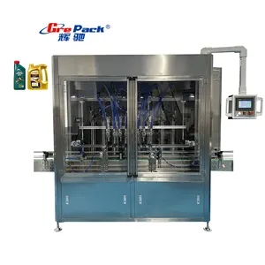 Automatic Barrel Bottle Can Car Gear Lube Lubricant Grease Engine Oil Filling Machine