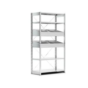 Fami ST1026 1057x321x2011mm Étagère pour petites pièces à 6 niveaux avec séparateurs - Product Image 1