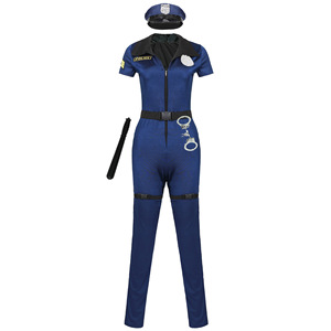 Costumi da Palcoscenico per Bar Halloween Cosplay Giochi <span class=keywords><strong>di</strong></span> Ruolo <span class=keywords><strong>Divisa</strong></span> da Poliziotta per Donna Uniforme da <span class=keywords><strong>Polizia</strong></span> Costume Sexy da Agente <span class=keywords><strong>di</strong></span> <span class=keywords><strong>Polizia</strong></span> - Product Image 2