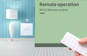 定制Logo品牌1/2/3/4帮图雅智能开关WiFi触摸灯遥控调光器智能开关 - Product Image 3