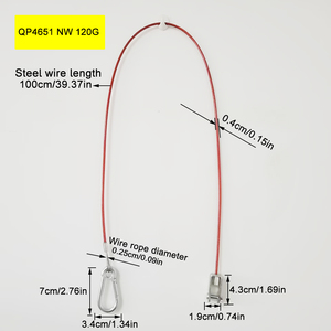 Câble de <span class=keywords><strong>traction</strong></span> robuste de 1 m, câble de sécurité pour remorque de <span class=keywords><strong>voiture</strong></span>, câble de séparation pour remorque électrique, outil de réparation de carrosserie, pièces de modification - Product Image 6