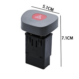 Interruptor de Luces de Emergencia 7700308821 para Renault Kangoo 1998-2002, Interruptor de Plástico para Limpiaparabrisas/Direccional, Nuevo - Product Image 2