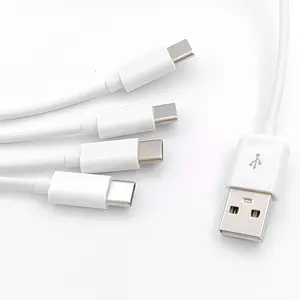50cm 4 in 1 USB type C charger cable power 4 USB-C phones at once , USB Type-C Cable 4 in 1