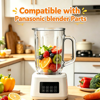 Bol de remplacement en verre sodocalcique résistant à la chaleur pour mixeur Panasonic, 1L (34oz), prix promotionnel