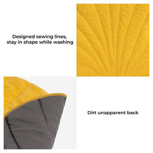 Warm Leaf Shaped Thick Polyester Dog <strong>Bed</strong> <strong>Cover</strong> and Pet Blanket Sofa Pet <strong>Bed</strong> Mat for <strong>Cats</strong> - Product Image 5