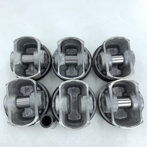 Glossy Pistons &amp; Rings Set 84.51mm for A4 A5 A6 A7 A8 Q5 Q7 S4 S5 SQ5 <strong>3</strong>.0TFSI V6 06E 107 065 DM 06E 107 066 DM 06E 198 151 <strong>Q</strong>