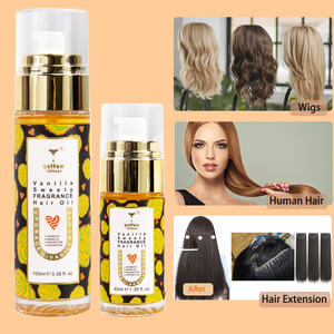 Huile capillaire nourrissante en gros pour cheveux, huile de coco et d'argan biologique, parfumée, veganique, longue durée, personnalisée par le fournisseur OEM - Product Image 3