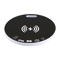 Localisateur intelligent étanche certifié MFI en forme de carte ronde, compatible avec la fonction Localiser d'Apple, anti-perte pour portefeuille et poche