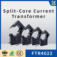 Transformateur de courant à noyau divisé SCT016 50A 333mV CL 0.5 1 câble 10mm type pince