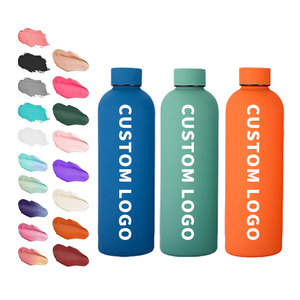 Factory 350ml 500ml 750ml 1000ml Stainless Steel Double Wall Insulated <b>Small</b> Mouth Drink Water <b>Bottles</b> with Custom logo - Product Image 2