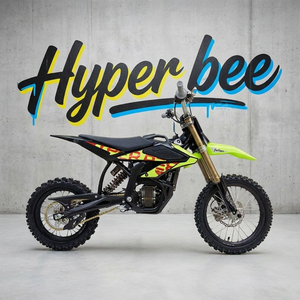 Nouvelle moto électrique tout-terrain Hyperbee Ebike 58V 8Kw Middrive 22Ah 185Nm 14/12 pouces pour adolescents <span class=keywords><strong>Enduro</strong></span> - Product Image 2