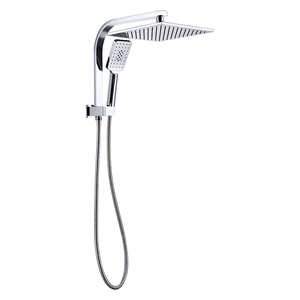 Sistema <span class=keywords><strong>Doccia</strong></span> a Doppia Testa con Spruzzatore Quadrato e Doccetta in Ottone di Alta Qualità per una Struttura Solida - Product Image 3