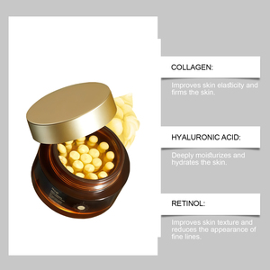Crème Visage Anti-âge Coréenne OEM/ODM à Succès : Capsules de Rétinol et Collagène pour un Teint Unifié - Product Image 4