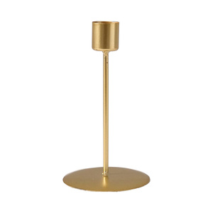 Nordic Vintage Metal <b>Candlestick</b> <b>Holders</b> High Quality Antique <b>Brass</b> Long Stemmed Tapered <b>Candlestick</b> Luxury Table Candleholders - Product Image 1