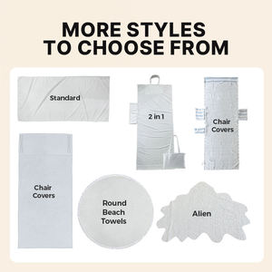 Hot Bán Cá Nhân Sợi Nhỏ Bãi Biển Khăn Tùy Chỉnh Thiết Kế Phản Ứng In Lớn Jacquard Logo Bông Velour Khăn Tắm - Product Image 2