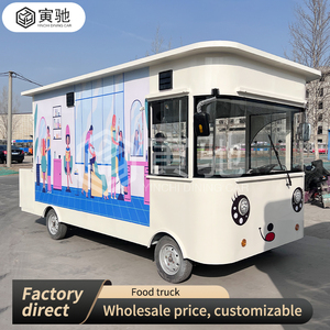 Camions de crème glacée, cuisines mobiles de rue, remorques alimentaires, fabrication de petits camions de restauration populaires - Product Image 1