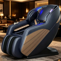 Fauteuil de massage commercial multifonctionnel 5D corps entier zéro gravité avec distributeur de jetons pour centre commercial, hôtel, salle de sport