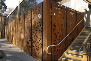 נמוך עלות מעובד דק לקשט גן מתכת מסכי עבור חיצוני - Product Image 2