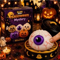 Jouet de farce amusant pour Halloween, jouet souple en forme de boule à presser, jouet anti-stress qui éclabousse de l'eau, cadeau de fête pour enfants