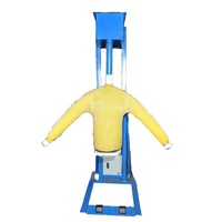 Verticale Jean Veste Factice Brossage Machine Voleur Manteau Machine de Pulvérisation