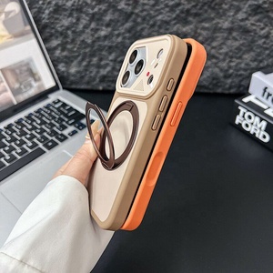 Nueva Funda Magnética <span class=keywords><strong>Oficial</strong></span> para <span class=keywords><strong>iPhone</strong></span> 17 11 12 13 14 15 16 Pro Max Air 15 16 14 Plus, Protector de Metal con Soporte 360° - Product Image 6