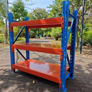 Étagère de stockage industrielle ZUNDING pour supermarché, rayonnage à palettes pour mezzanine, rayonnage en acier de moyenne capacité, revêtement électrostatique en poudre - Product Image 3