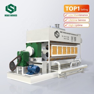 Автоматическая линия для производства лотков для яиц WONGS WS 6-8 (6500-7500 шт./час), формовочная машина из пульпы, энергосберегающее промышленное оборудование - Product Image 1