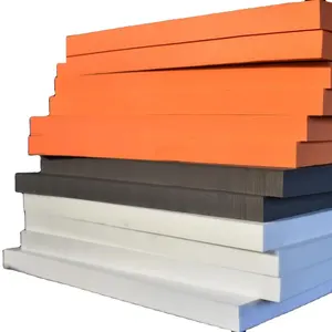 Material Customized Shape Packing Foam Antistatic Black Color Different Hardness Board Wholesale Rubber Plastic Board EVA Foam