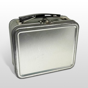 Bán buôn tùy chỉnh in bạc kim loại ăn trưa hộp thiếc bản lề Nắp xử lý lớn Snack Cookies kính trường hợp làm bền tinplate - Product Image 4